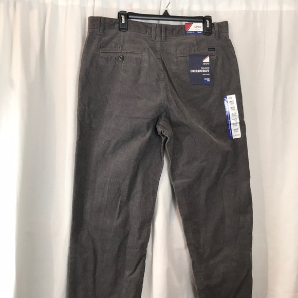 Izod Other - NWT Grey Corduroy Pants 36 x 32